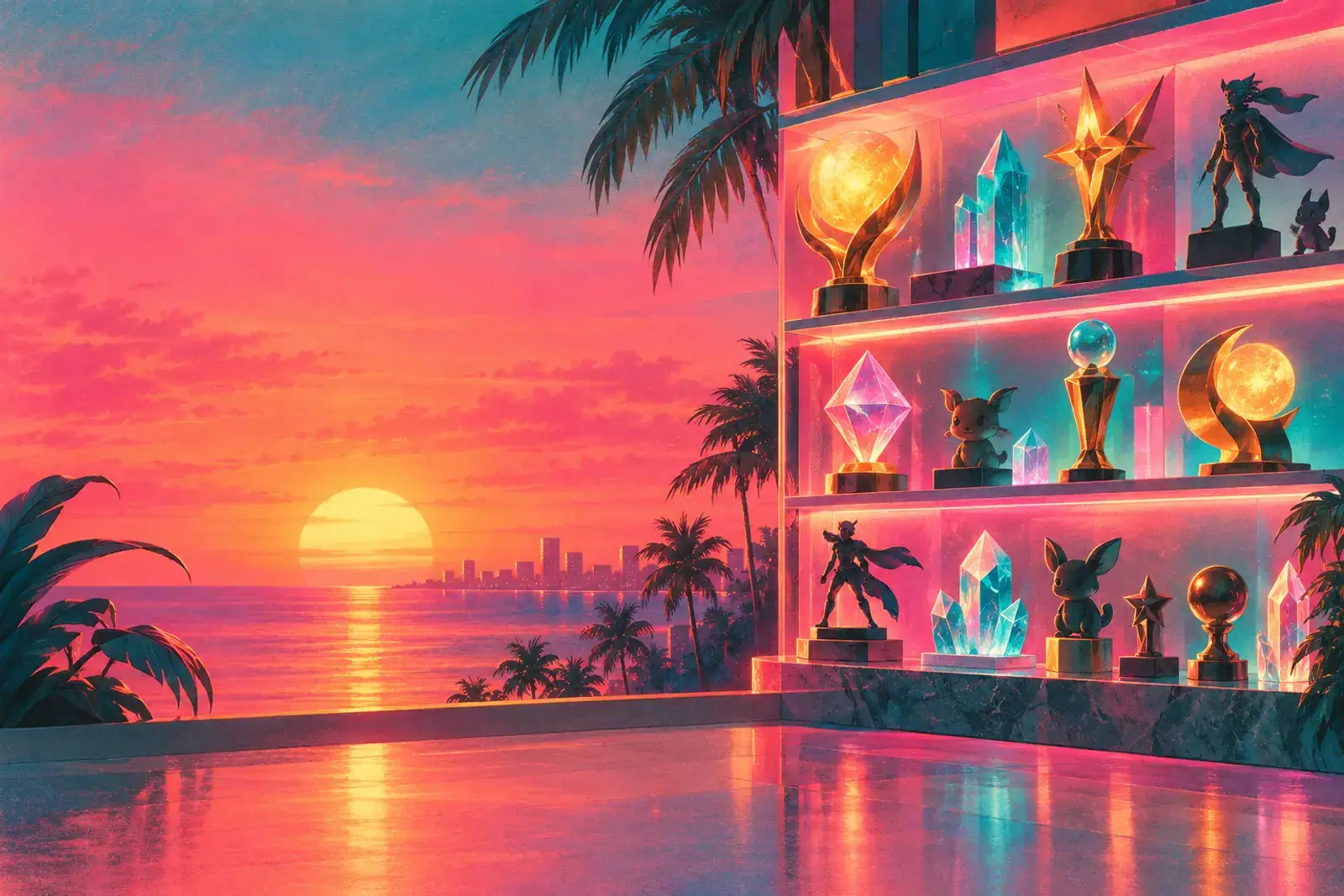 Illustration for the achievements and trophies